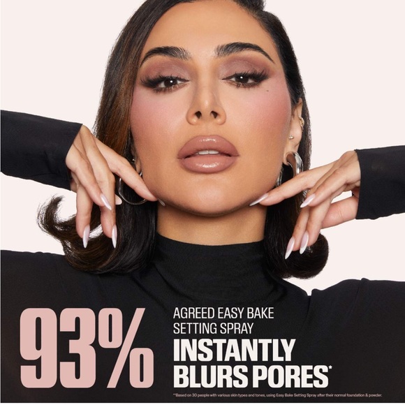 4/$30 Bundle HUDA Beauty🌸Easy Bake Blurring Liquid Setting Spray Mini Sample NIB - Picture 6 of 8